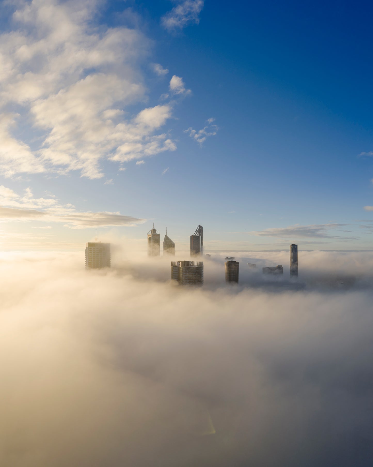 Up in the clouds