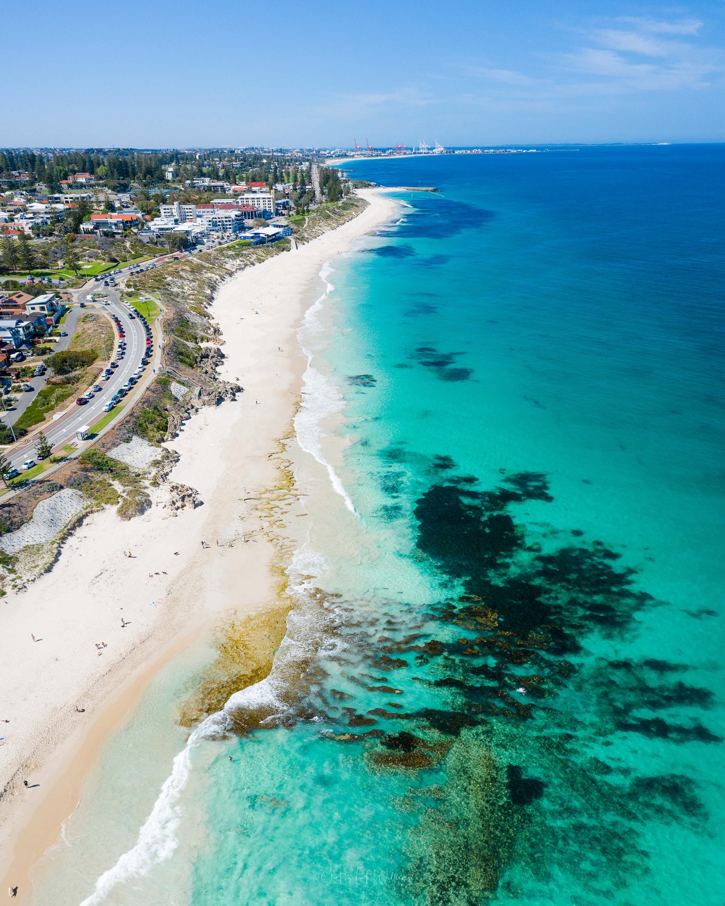 Cottesloe Reef Blue Sky