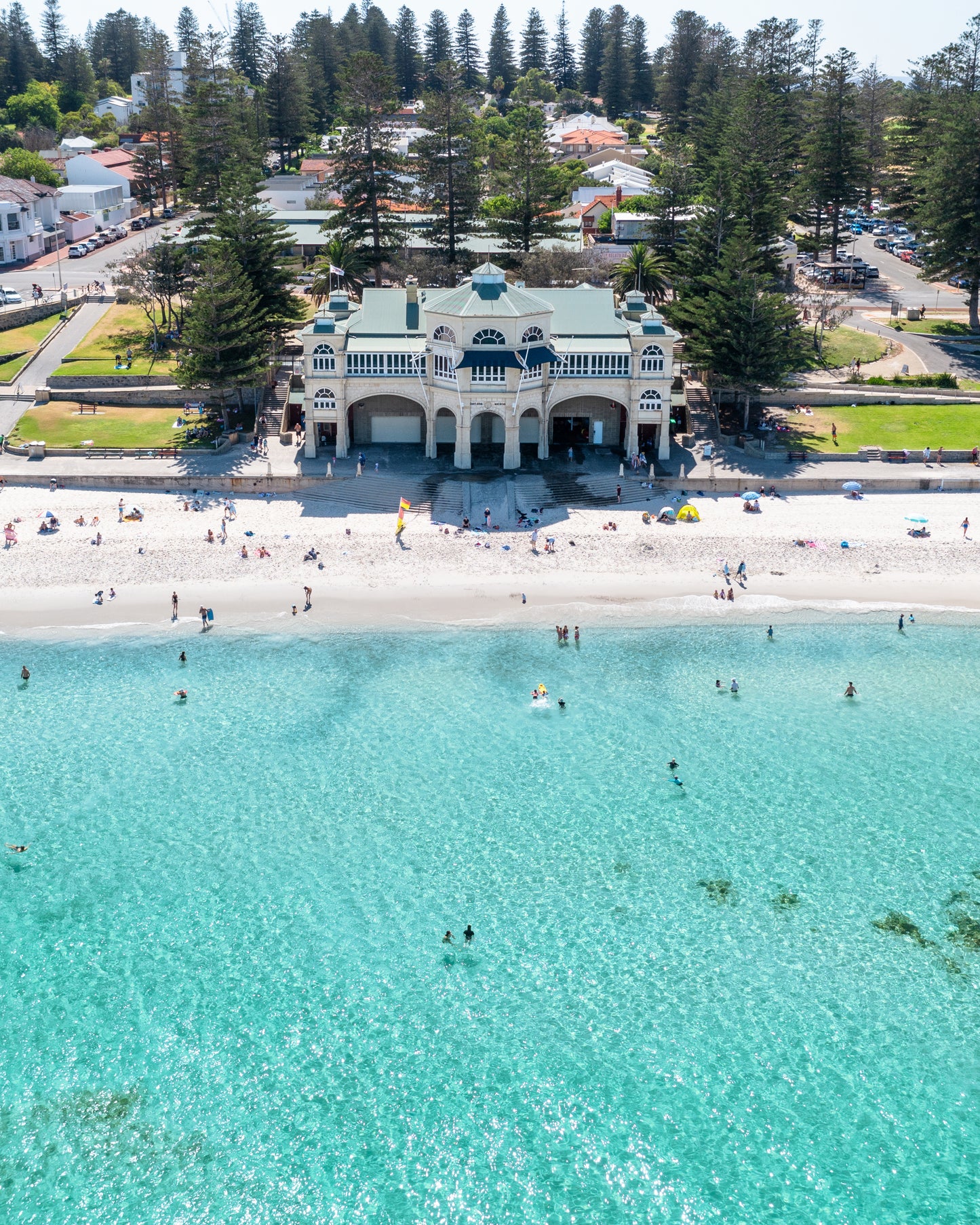 Cooling off at Cottesloe