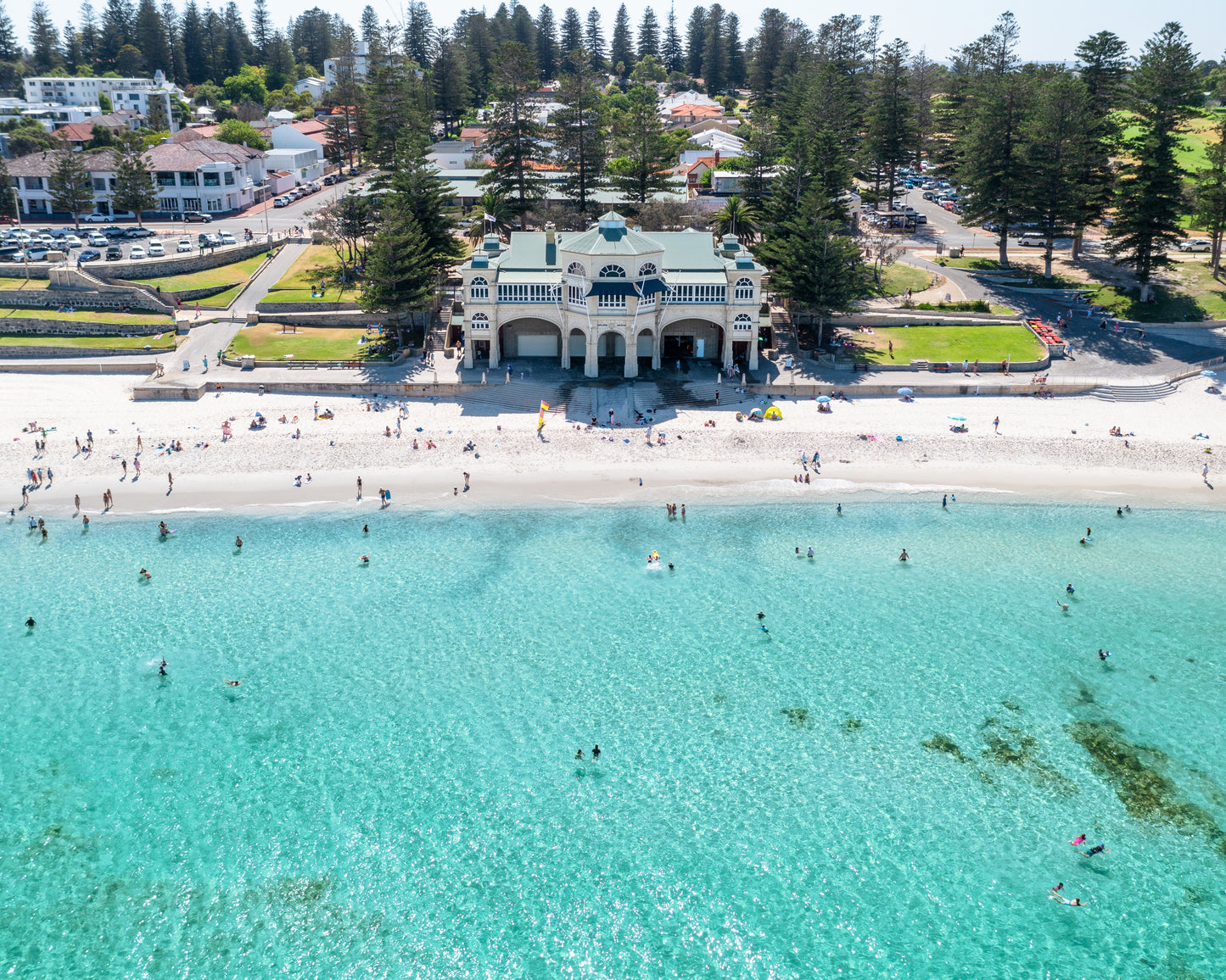Cooling off at Cottesloe