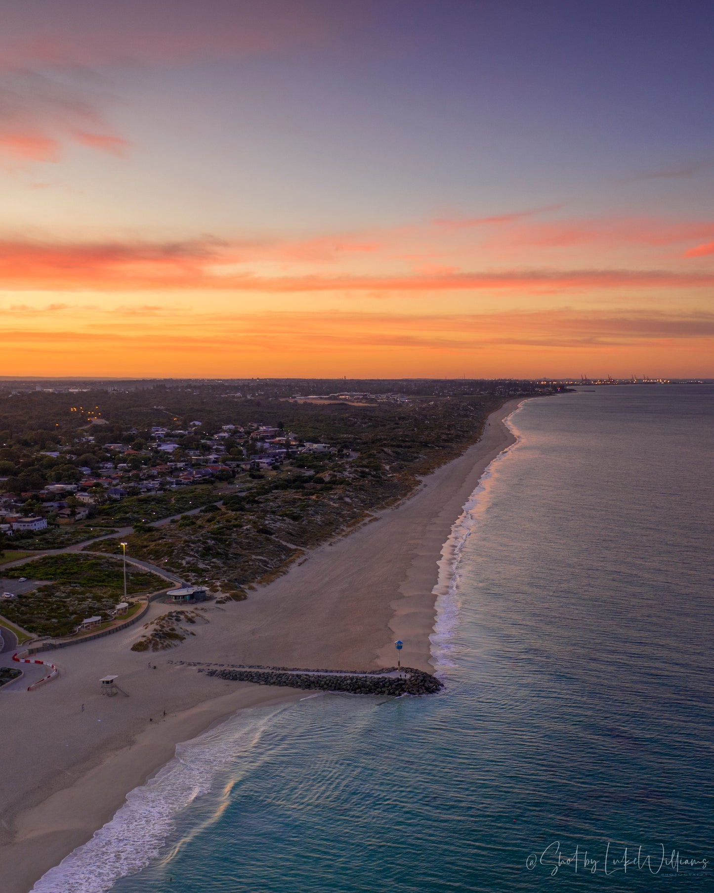 City Beach before Sunrise