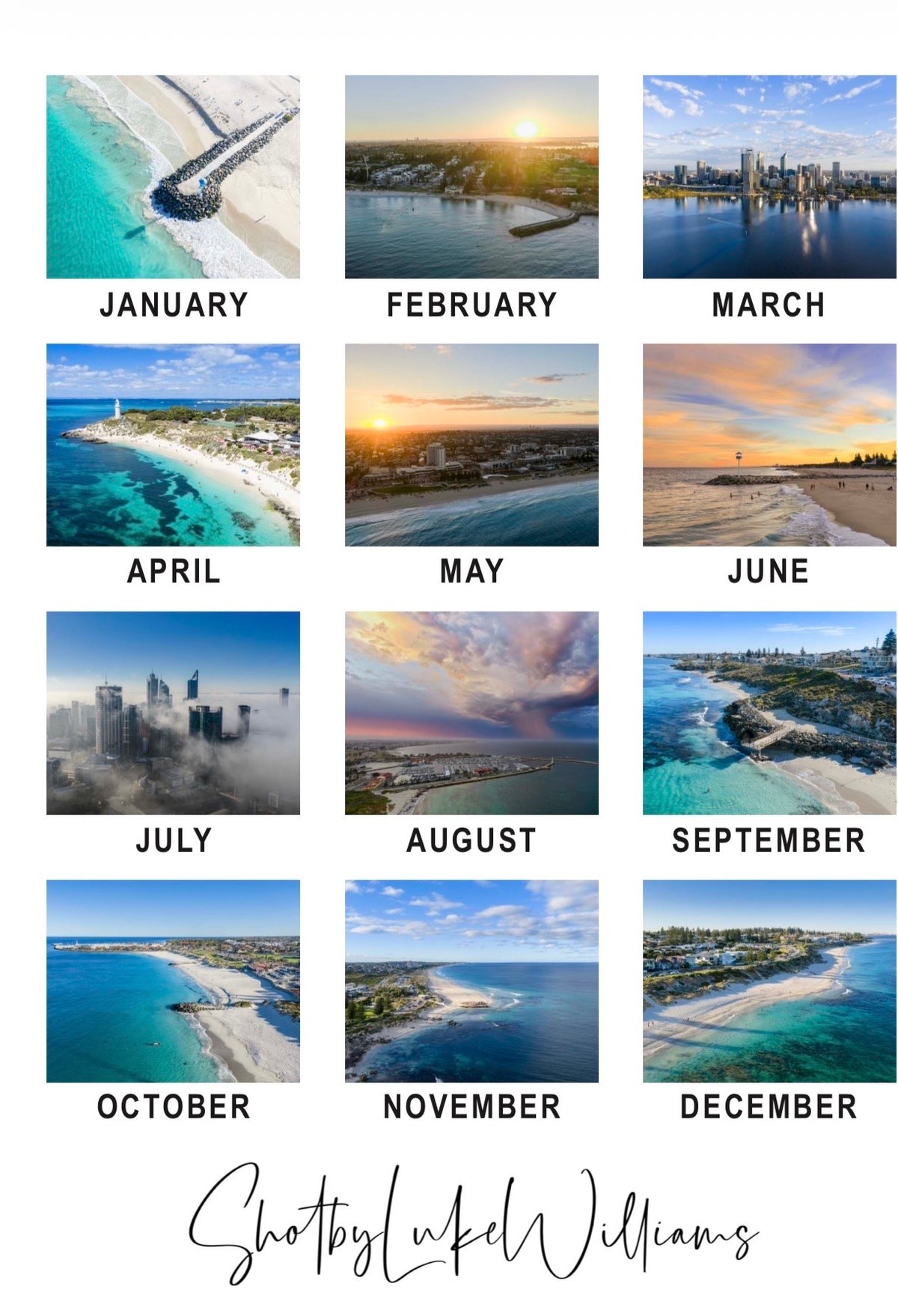 2027 ShotbyLukeWilliams Calendar
